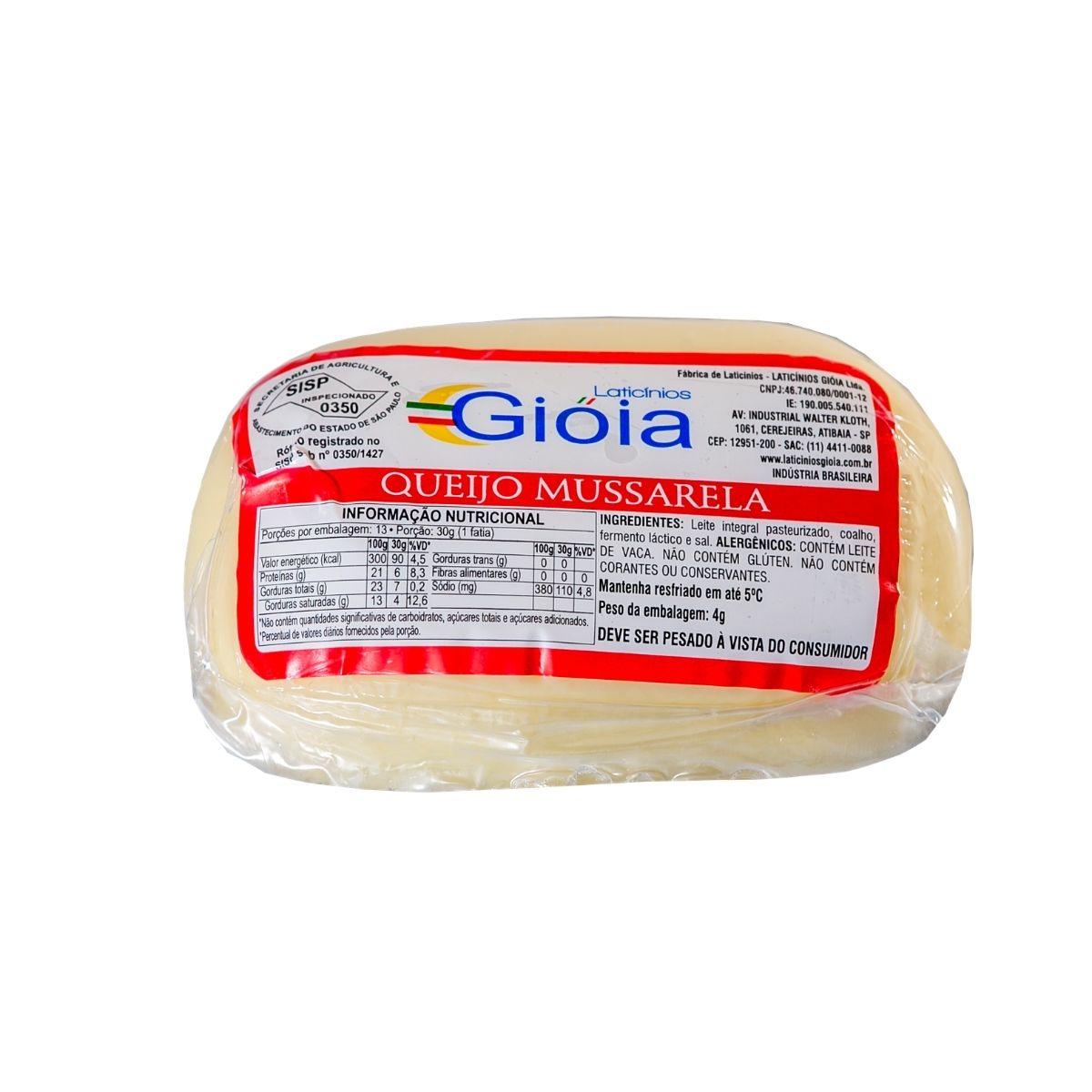 Mussarela Filão Gioia
